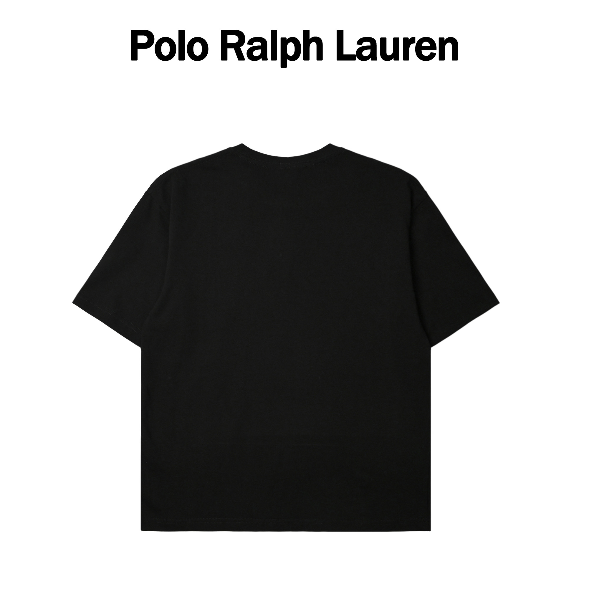 Polo* 拉夫劳伦 2025春夏新款 经典字母小马印花定制双纱平纹纯棉面料 短袖T恤