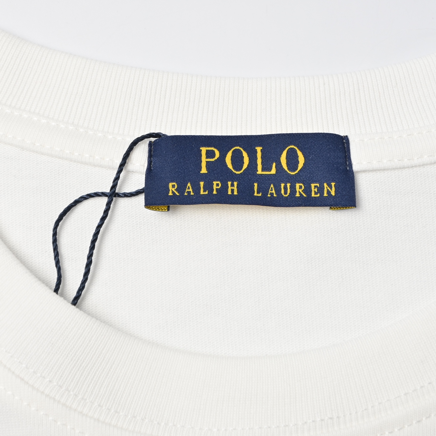 Polo* 拉夫劳伦 2025春夏新款 经典字母小马印花定制双纱平纹纯棉面料 短袖T恤