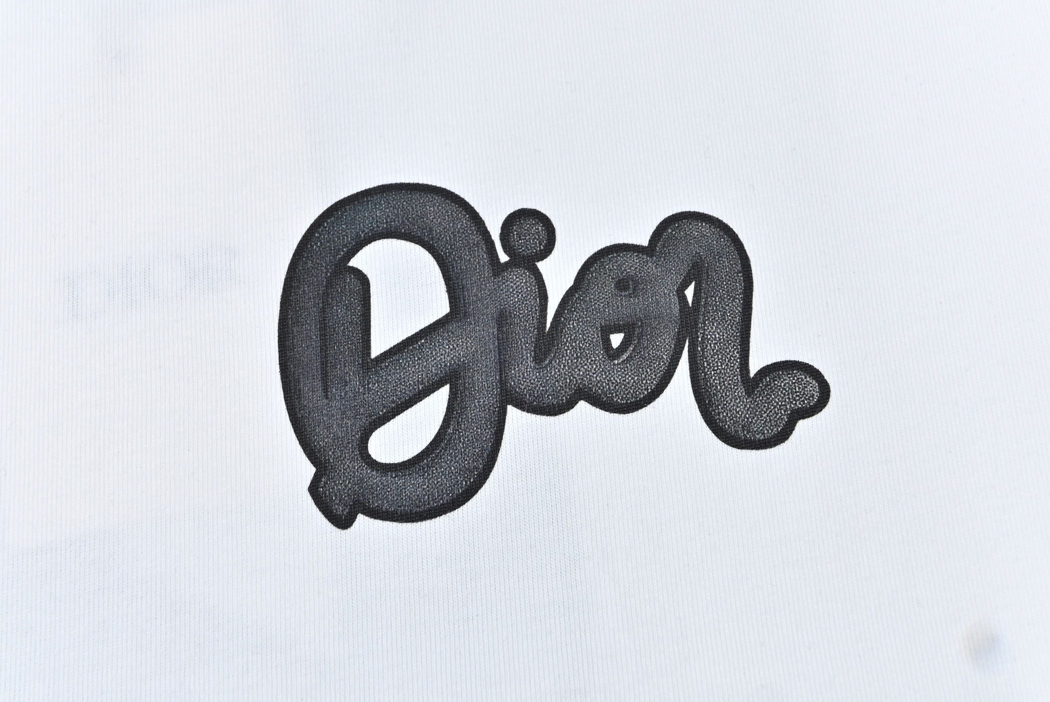 Dior 迪奥 艺术字体字母logo短袖T恤