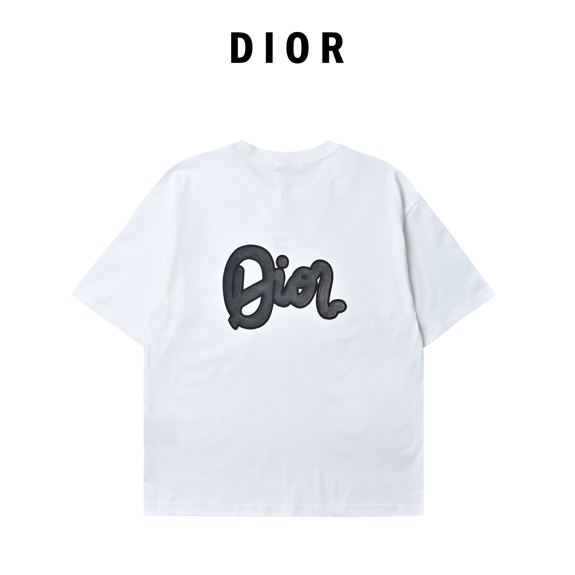 Dior 迪奥 艺术字体字母logo短袖T恤