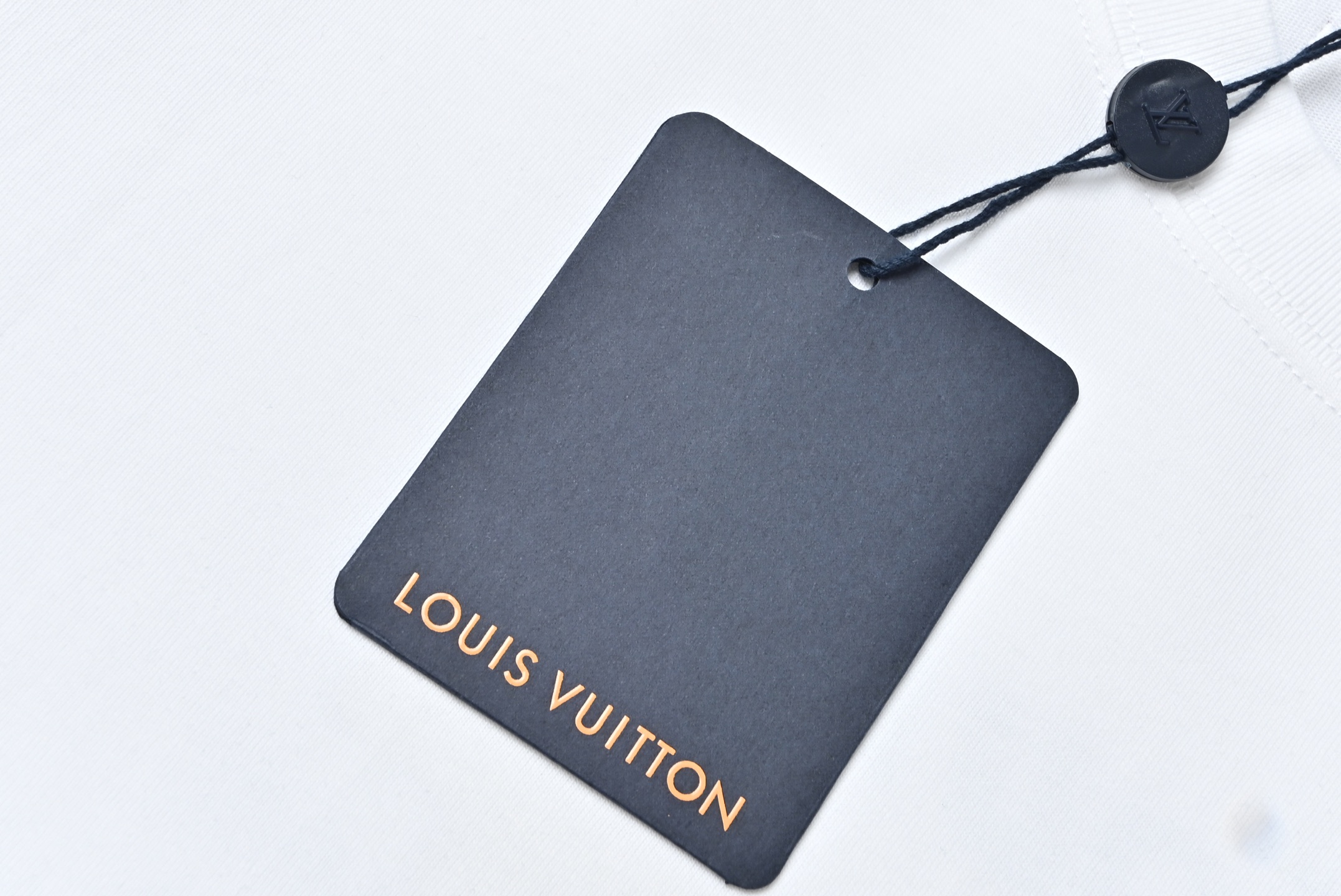 Louis Vuitton 路易威登 黄色大logo字母短袖T恤