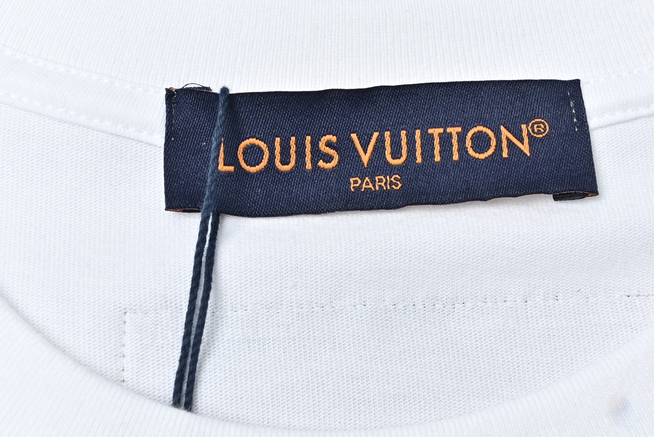 Louis Vuitton 路易威登 黄色大logo字母短袖T恤