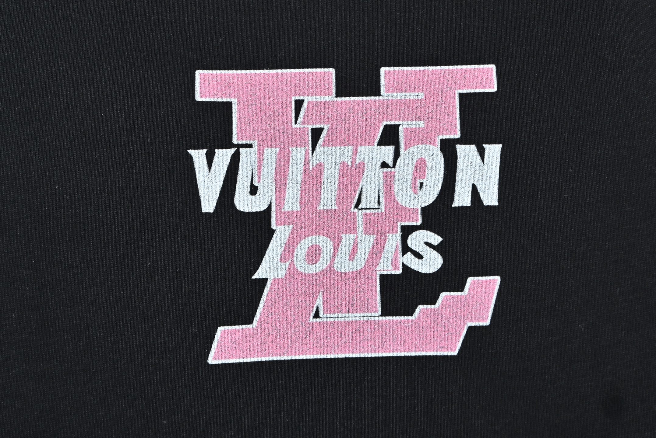 Louis Vuitton 路易威登 黄色大logo字母短袖T恤