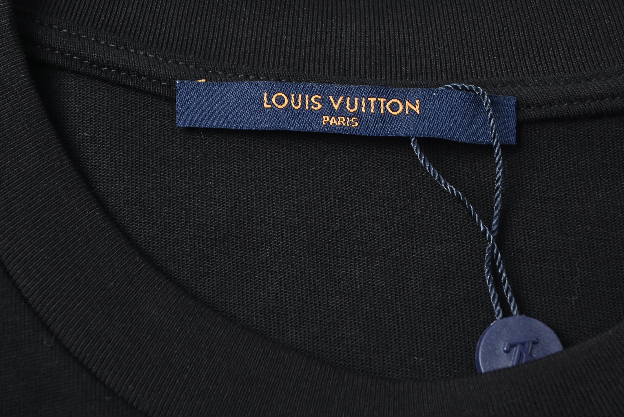 Louis Vuitton 路易威登 镭射虹彩竖纹印花短袖T恤