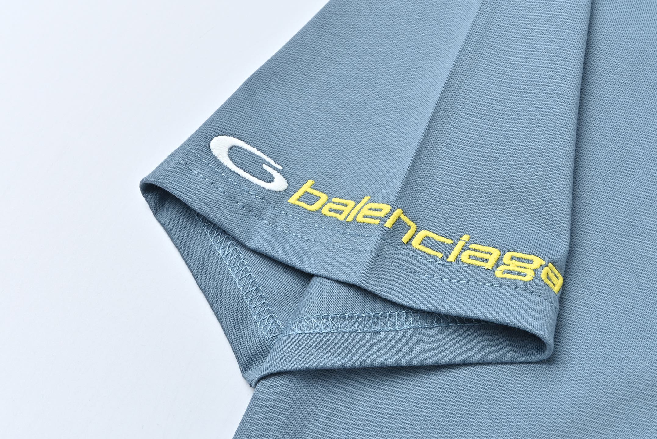 Balenciaga 巴黎世家 2025ss新TracksuitLogo刺绣字短袖T恤
