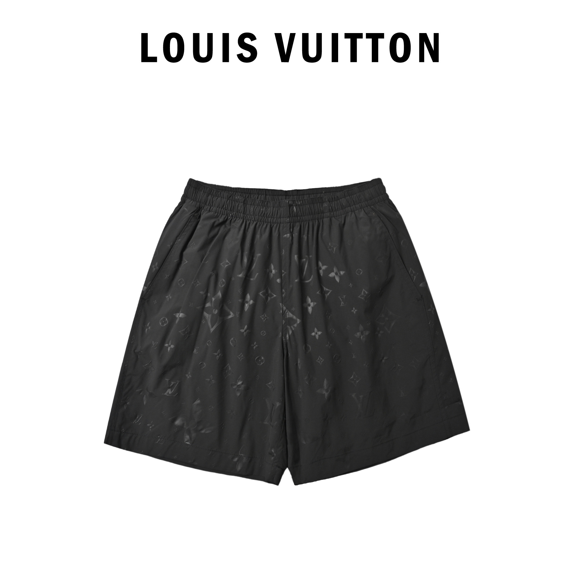 Louis Vuitton 路易威登 LV暗纹老花松紧沙滩短裤