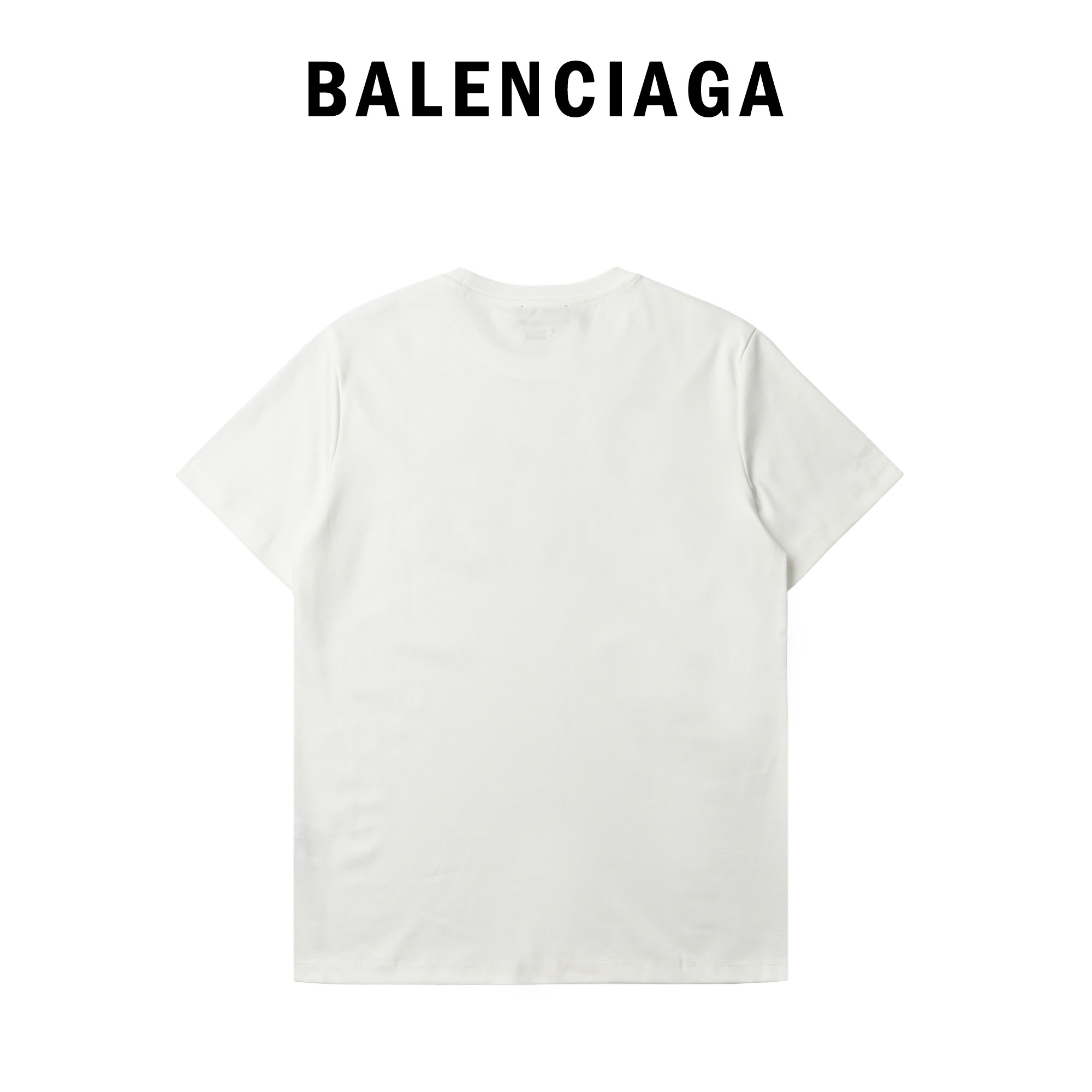 Balenciaga 巴黎世家 2025新款 镶钻图腾短袖T恤 巴黎世家2025新款T恤