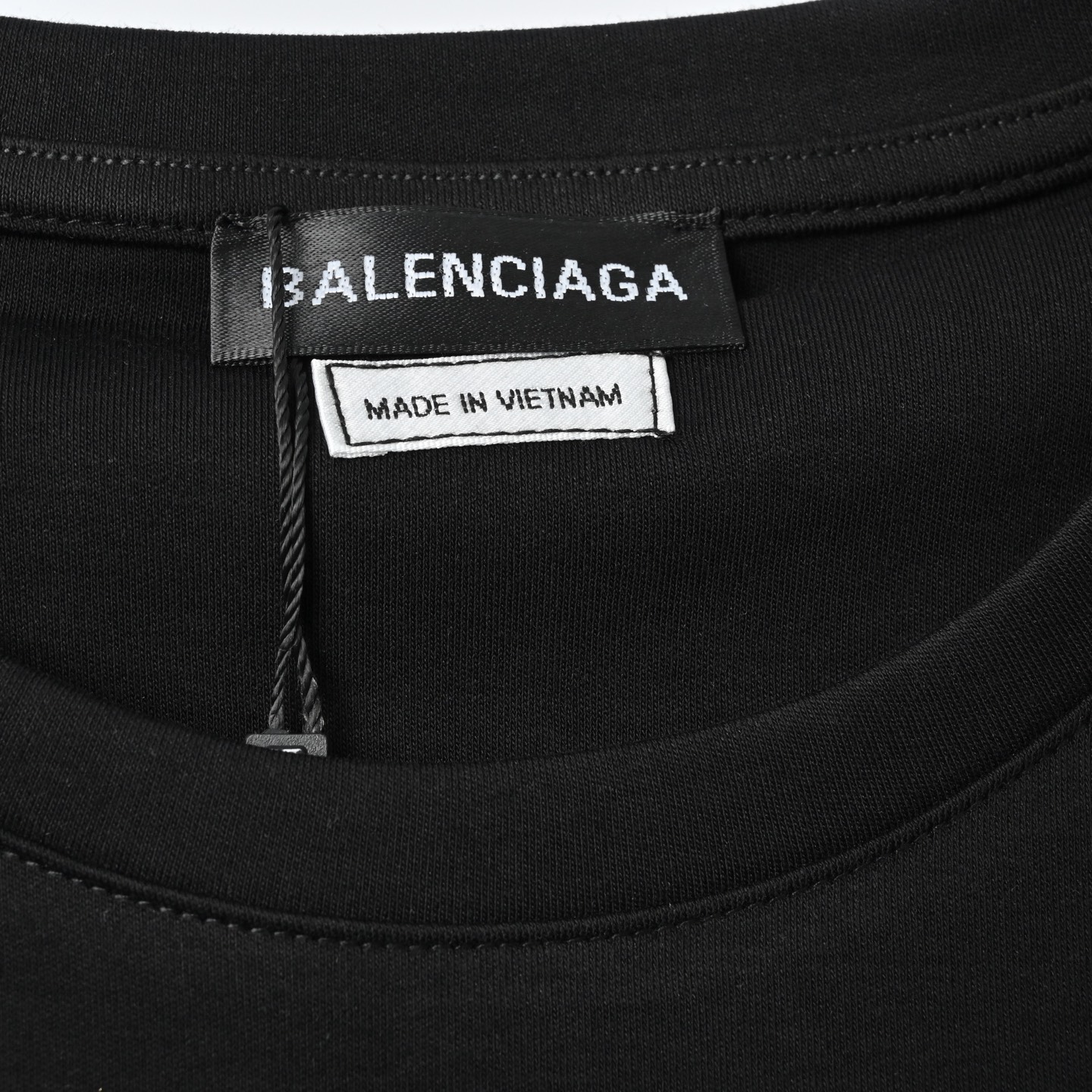 Balenciaga 巴黎世家 2025新款 镶钻图腾短袖T恤
