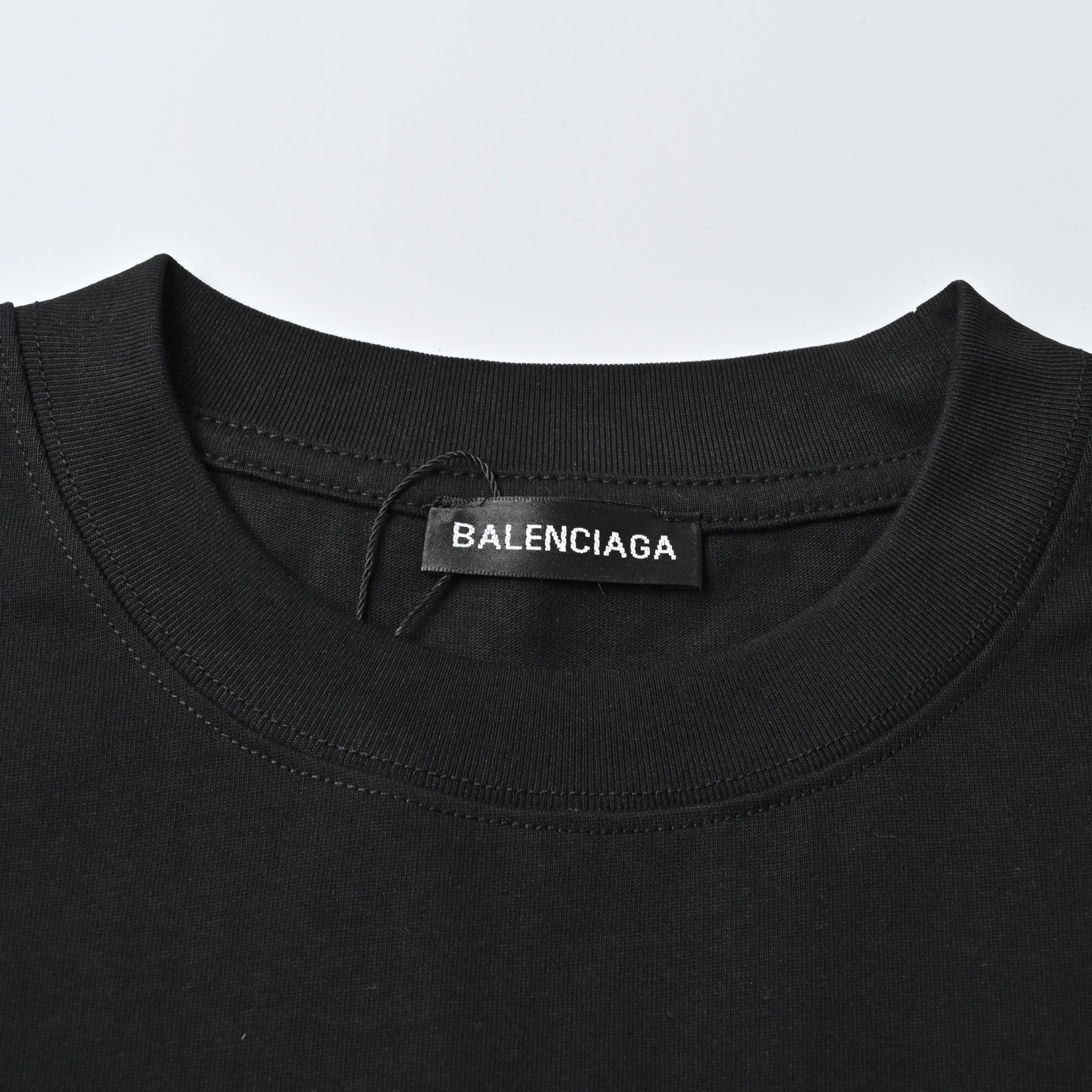 BALENCIAGA 巴黎世家 易拉罐字母印花短袖T恤 Logo标识印花