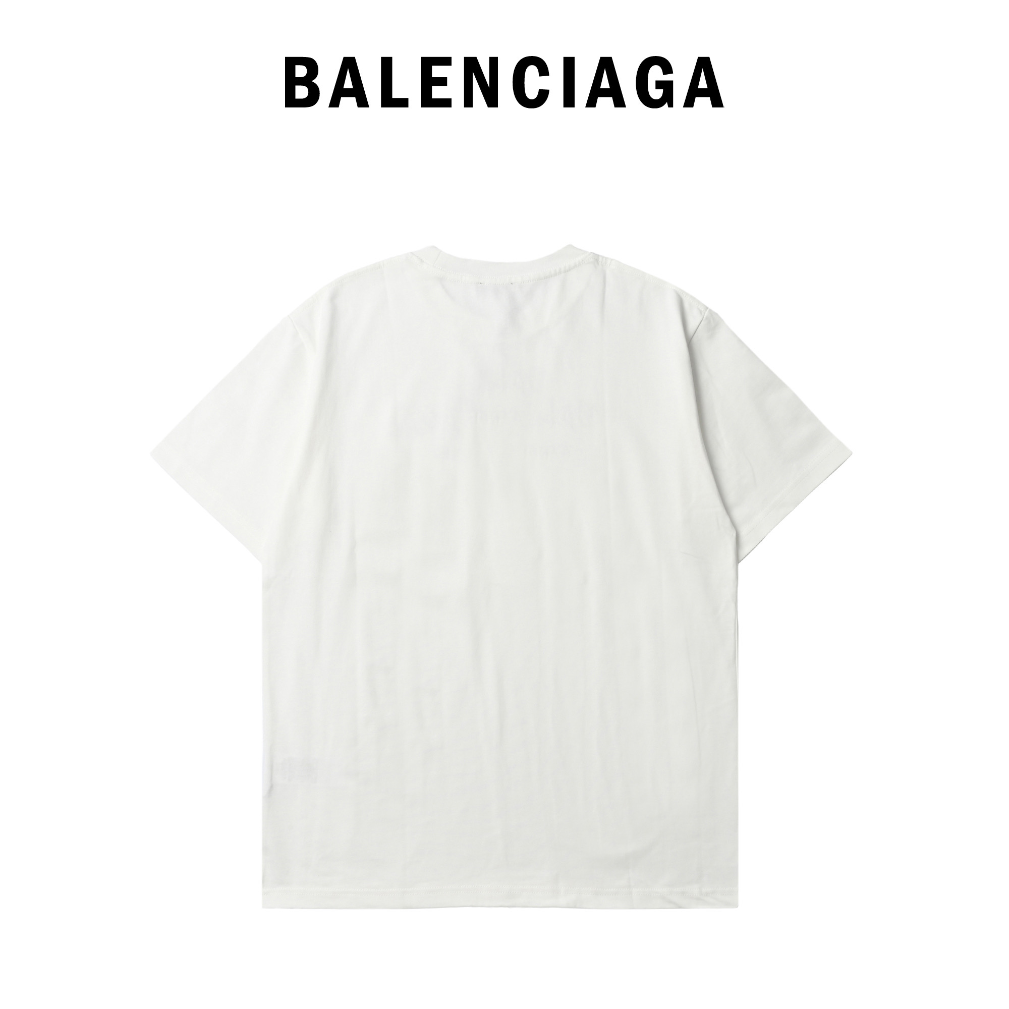 BALENCIAGA 巴黎世家 易拉罐字母印花短袖T恤 Logo标识印花-Chinese UA Cheap High Quatity Brand Clothes Bags handbags Sneakers wholesale wholesaler seller from China Factory suppliers Fashion Clothing Shoes best Quality Beautiful Price BALENCIAGA 巴黎世家 易拉罐字母印花短袖T恤 Logo标识印花