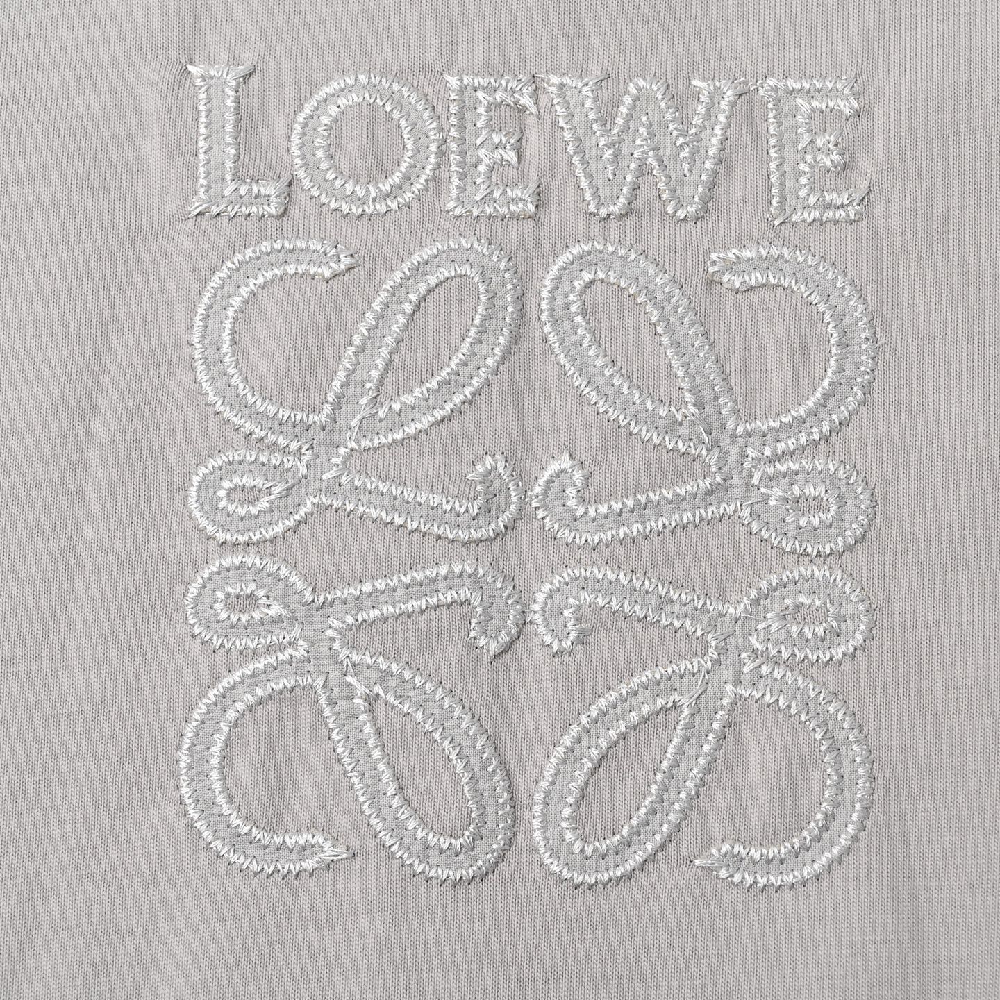 Loewe 罗意威 Anagram刺绣短袖T恤 灰色 牛油果绿-Chinese UA Cheap High Quatity Brand Clothes Bags handbags Sneakers wholesale wholesaler seller from China Factory suppliers Fashion Clothing Shoes best Quality Beautiful Price Loewe 罗意威 Anagram刺绣短袖T恤 灰色 牛油果绿