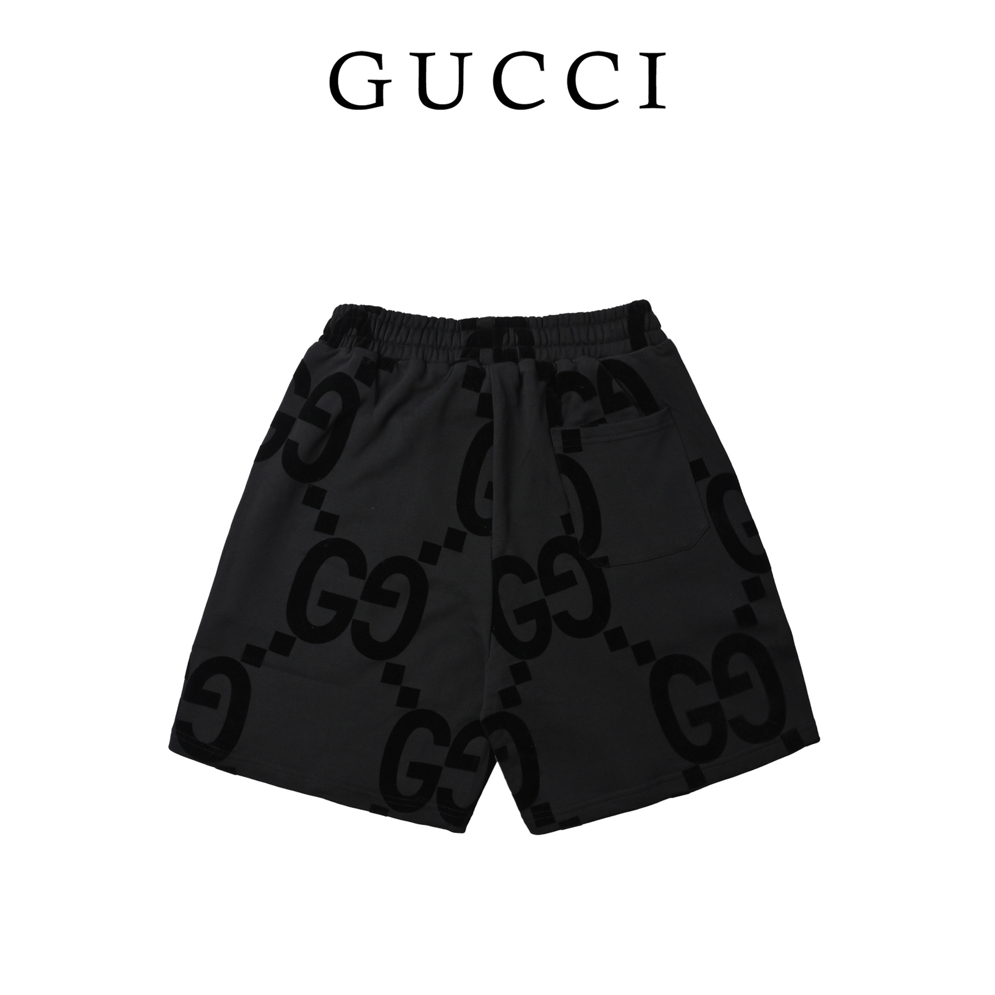 Gucci 古驰 新款大G植绒短裤