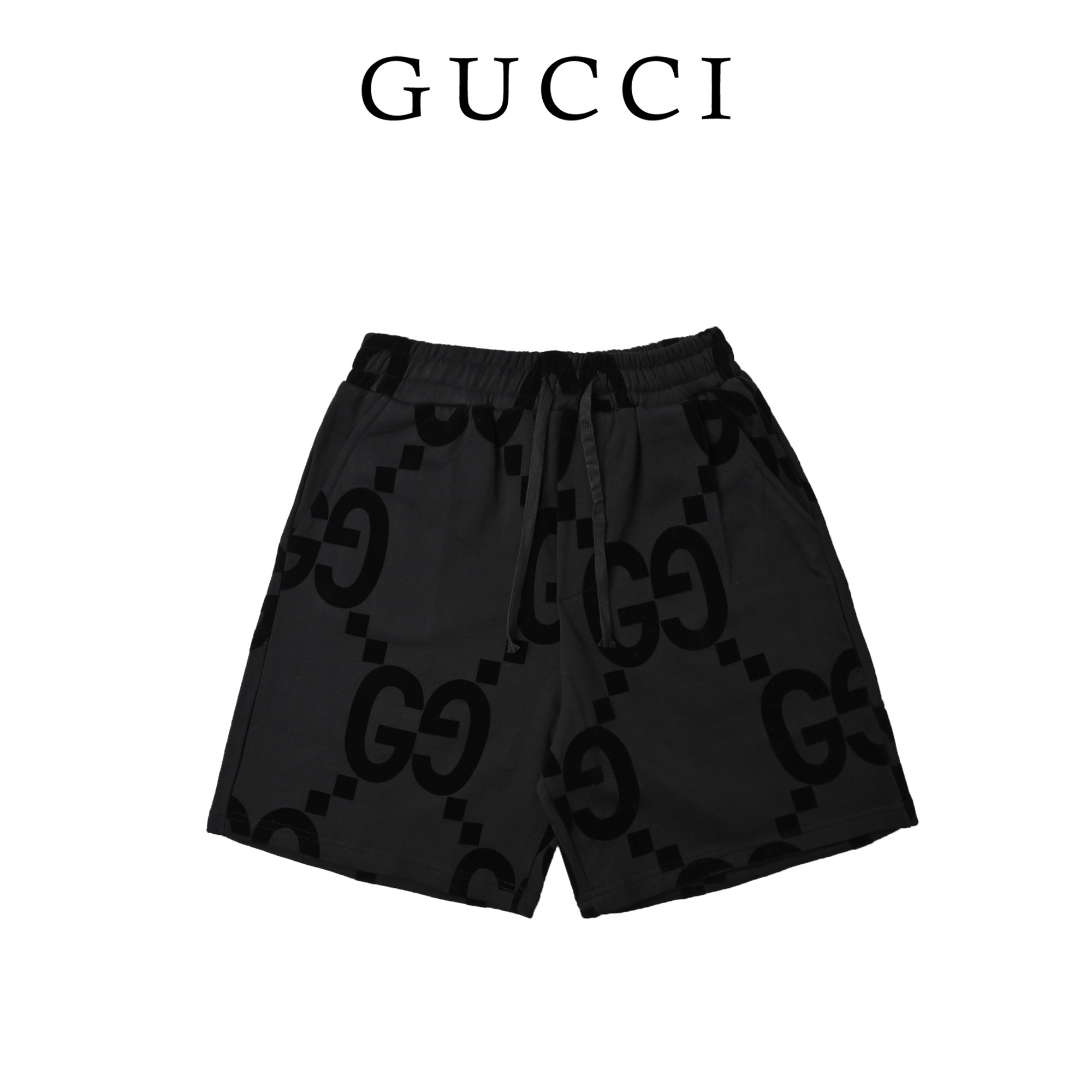 Gucci 古驰 新款大G植绒短裤