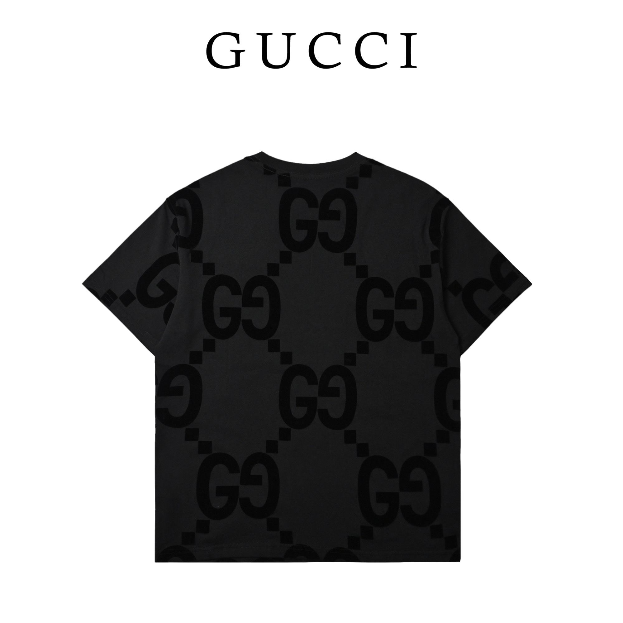 Gucci 古驰 植绒大G高克重短袖T恤