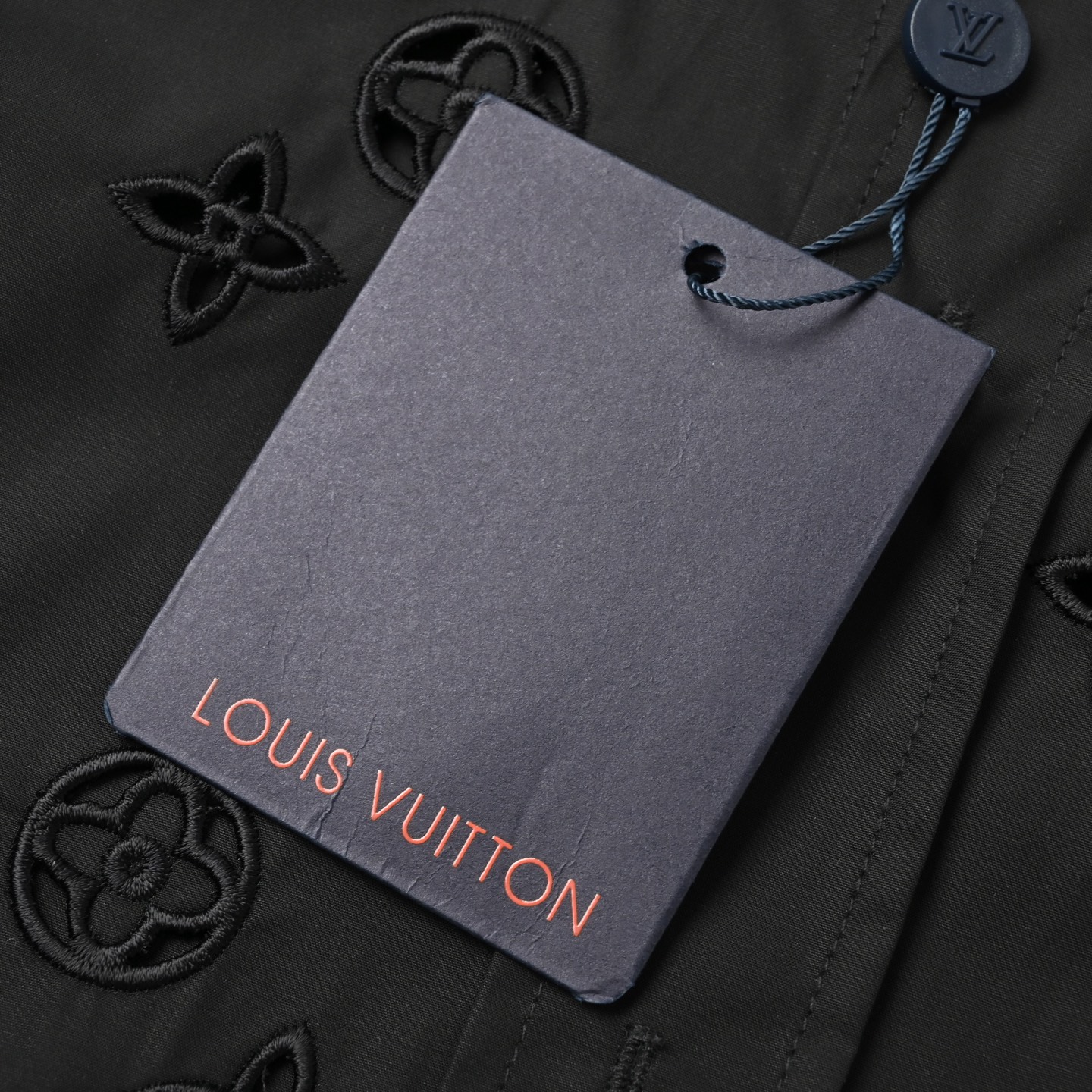 Louis Vuitton 路易威登 彩色老花刺绣短袖衬衫