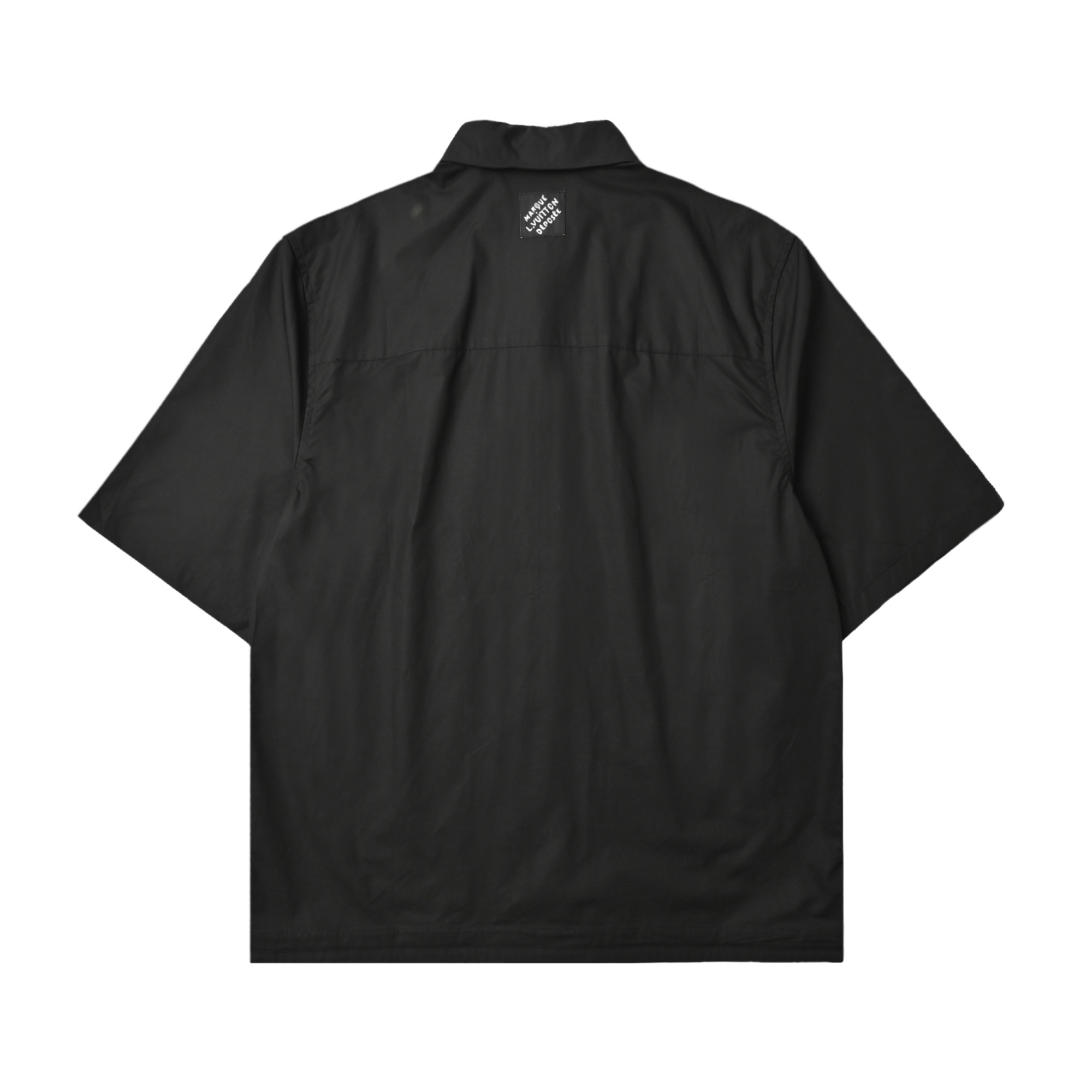 Louis Vuitton 路易威登 彩色老花刺绣短袖衬衫