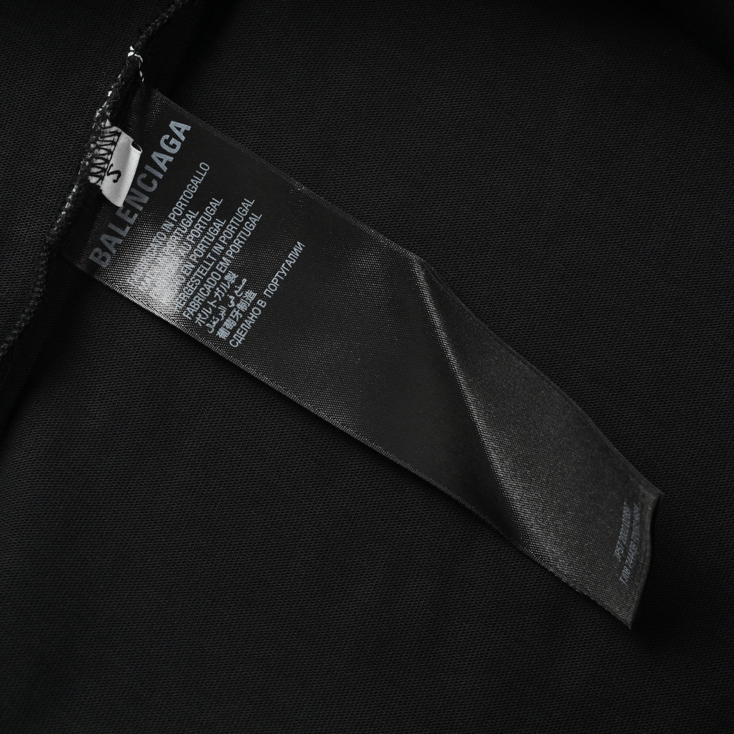 Balenciaga 巴黎世家 IB烫银印花T恤