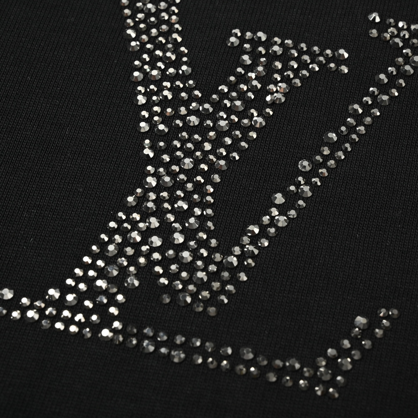 Louis Vuitton 路易威登 前后烫钻短袖T恤