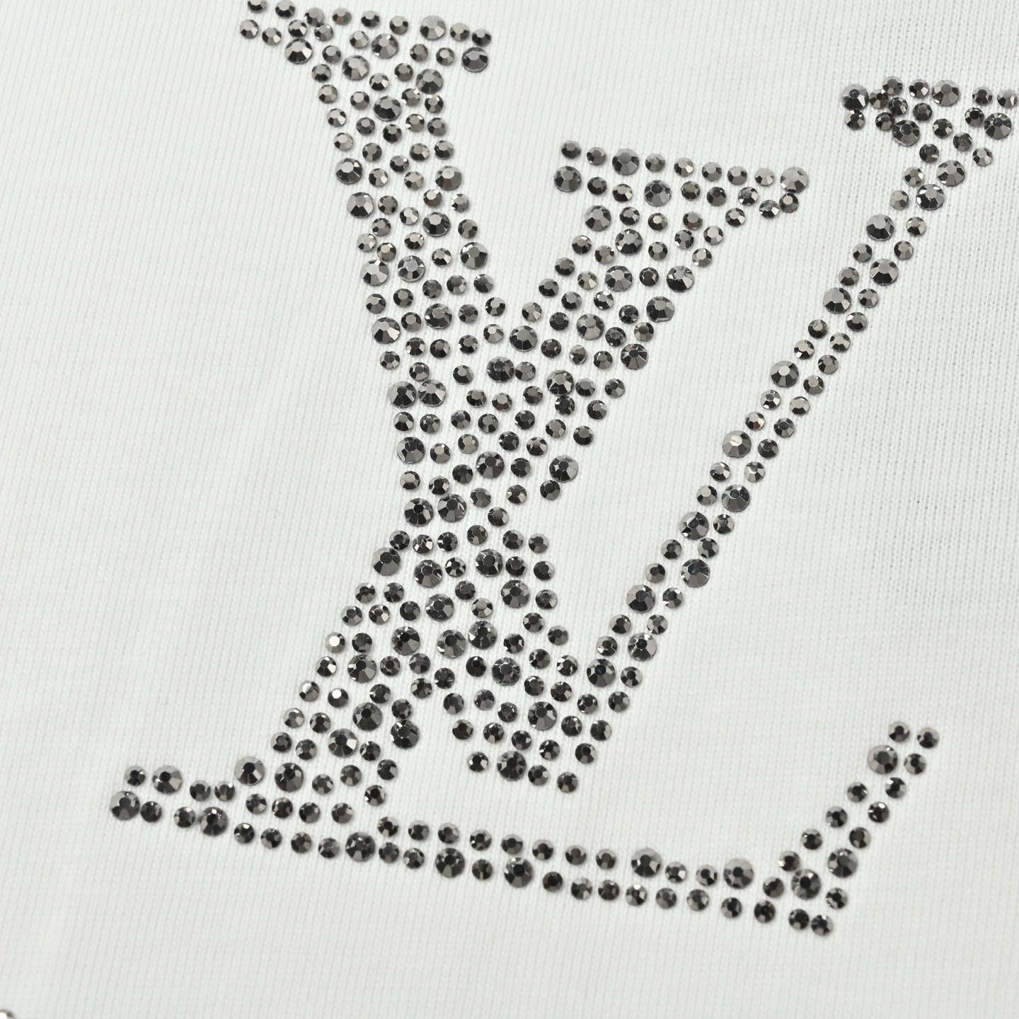 Louis Vuitton 路易威登 前后烫钻短袖T恤