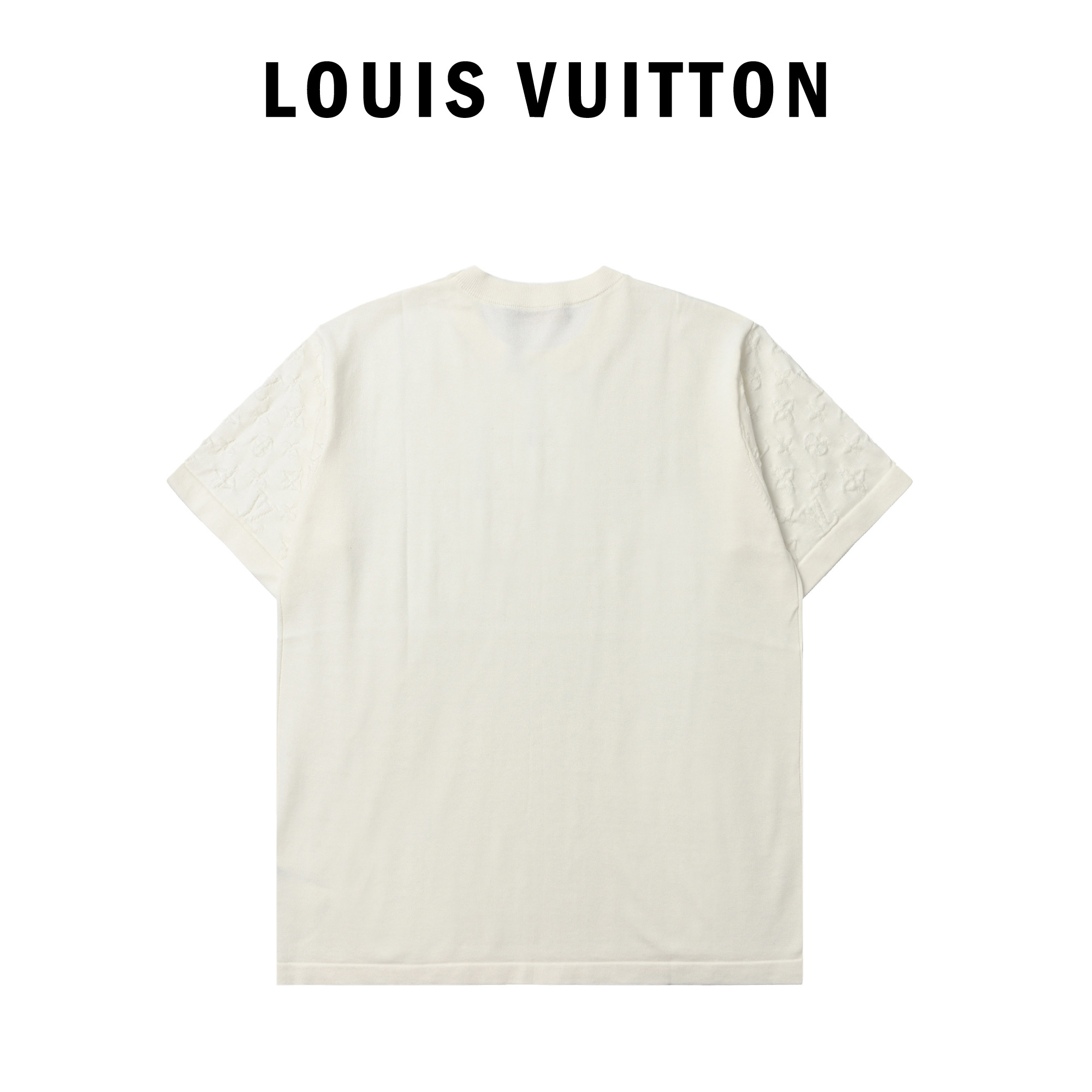 Louis Vuitton 双袖提花短袖T恤-Chinese UA Cheap High Quatity Brand Clothes Bags handbags Sneakers wholesale wholesaler seller from China Factory suppliers Fashion Clothing Shoes best Quality Beautiful Price Louis Vuitton 双袖提花短袖T恤