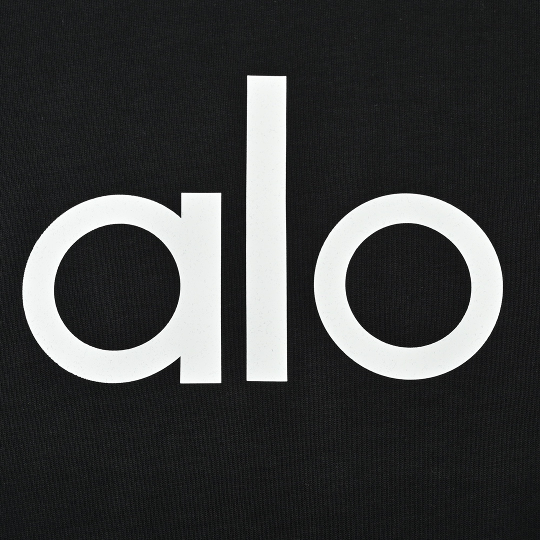 Alo Yoga 简约字母纯色短袖T恤 简约纯色T恤