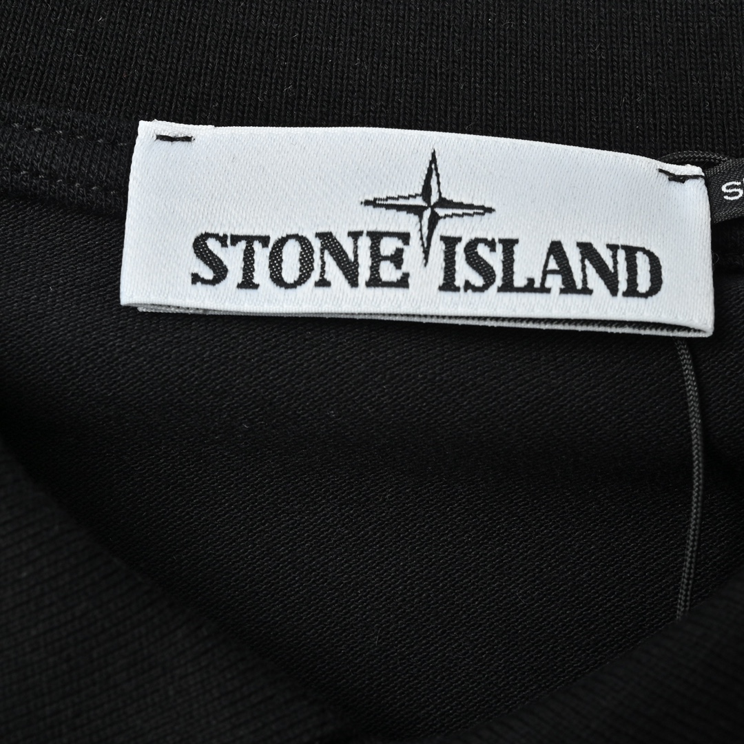 stone island 石头岛 胸前小标polo衫短袖T恤