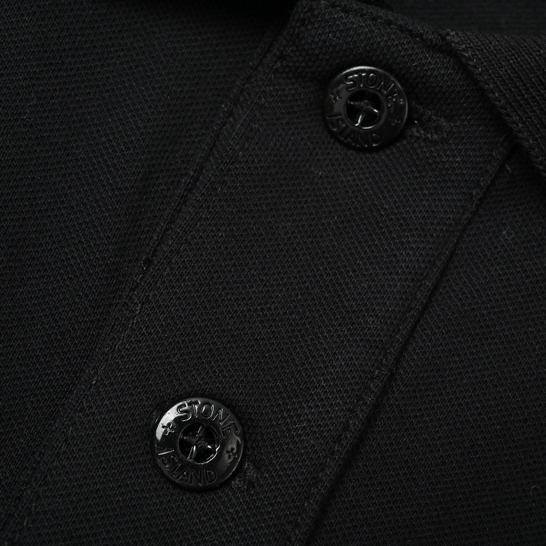 stone island 石头岛 胸前小标polo衫短袖T恤