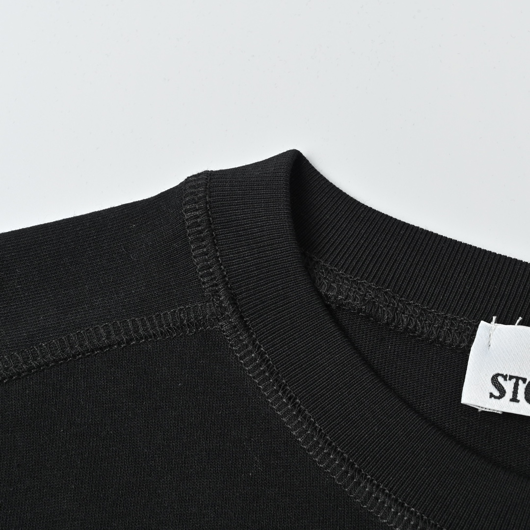 STONEISLAND石头岛｜反光罗盘徽标logo印花短袖T恤