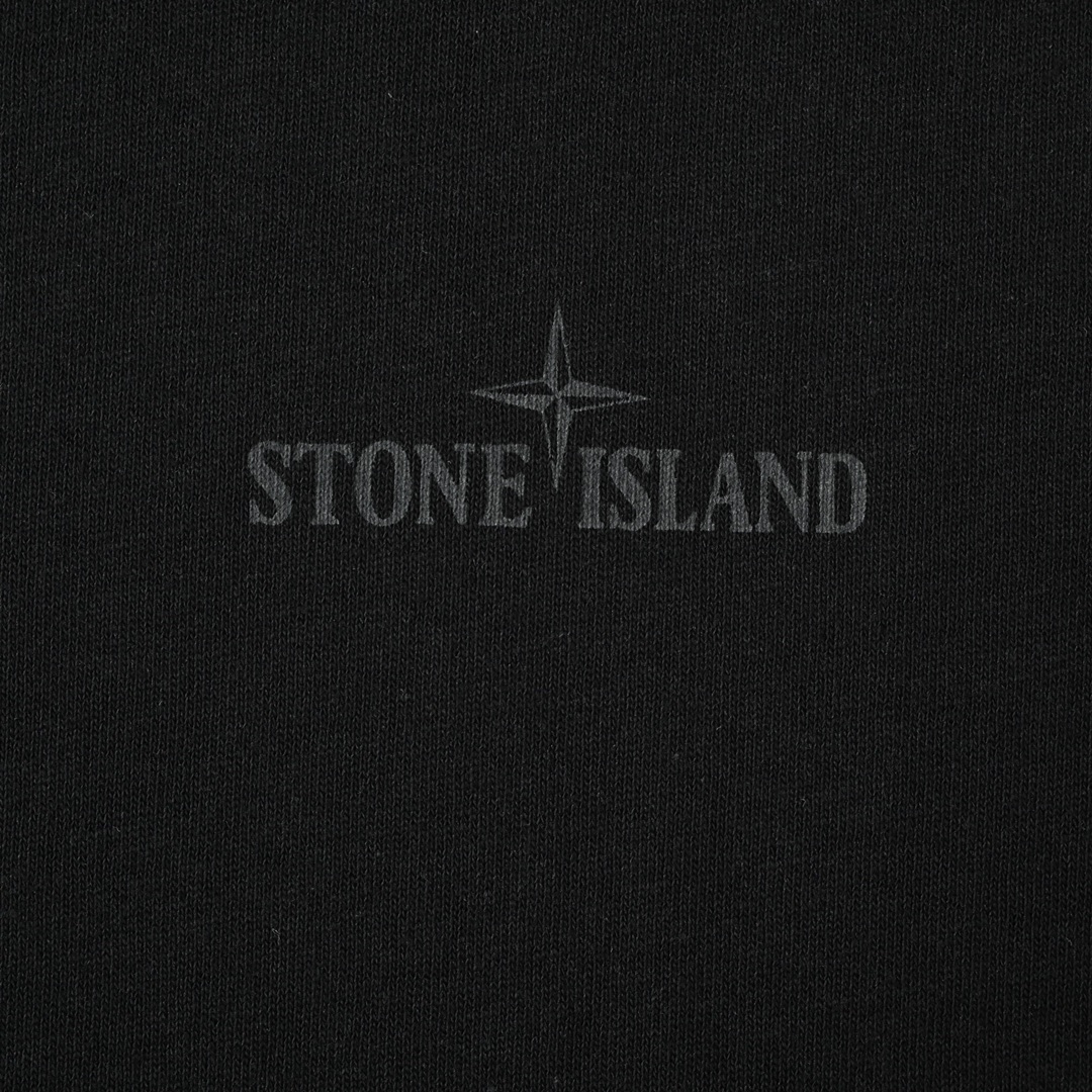 STONEISLAND石头岛｜反光罗盘徽标logo印花短袖T恤