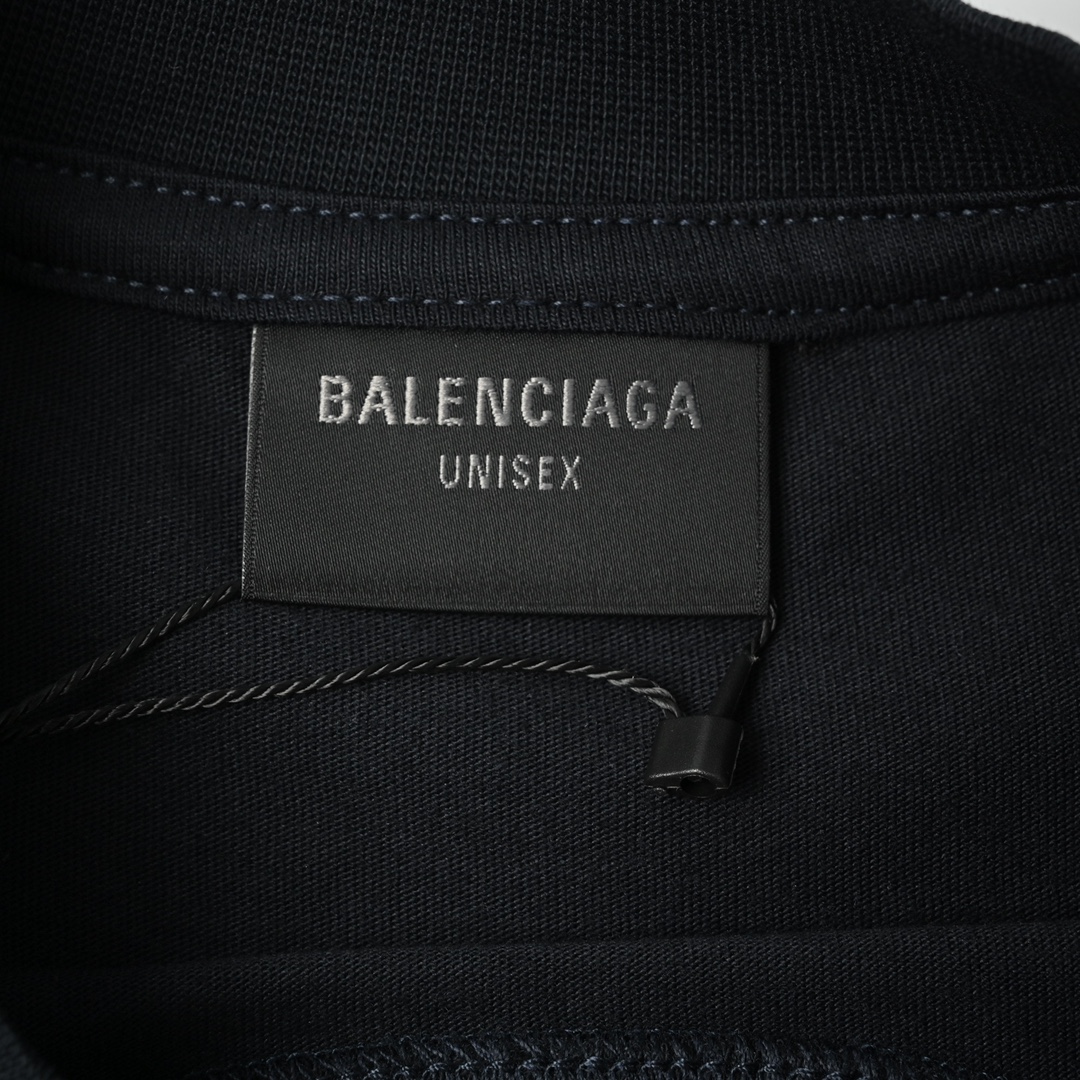 Balenciaga 巴黎世家 25ss 520胶贴短袖T恤