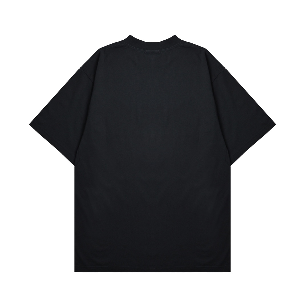 Balenciaga 巴黎世家 25ss 520胶贴短袖T恤