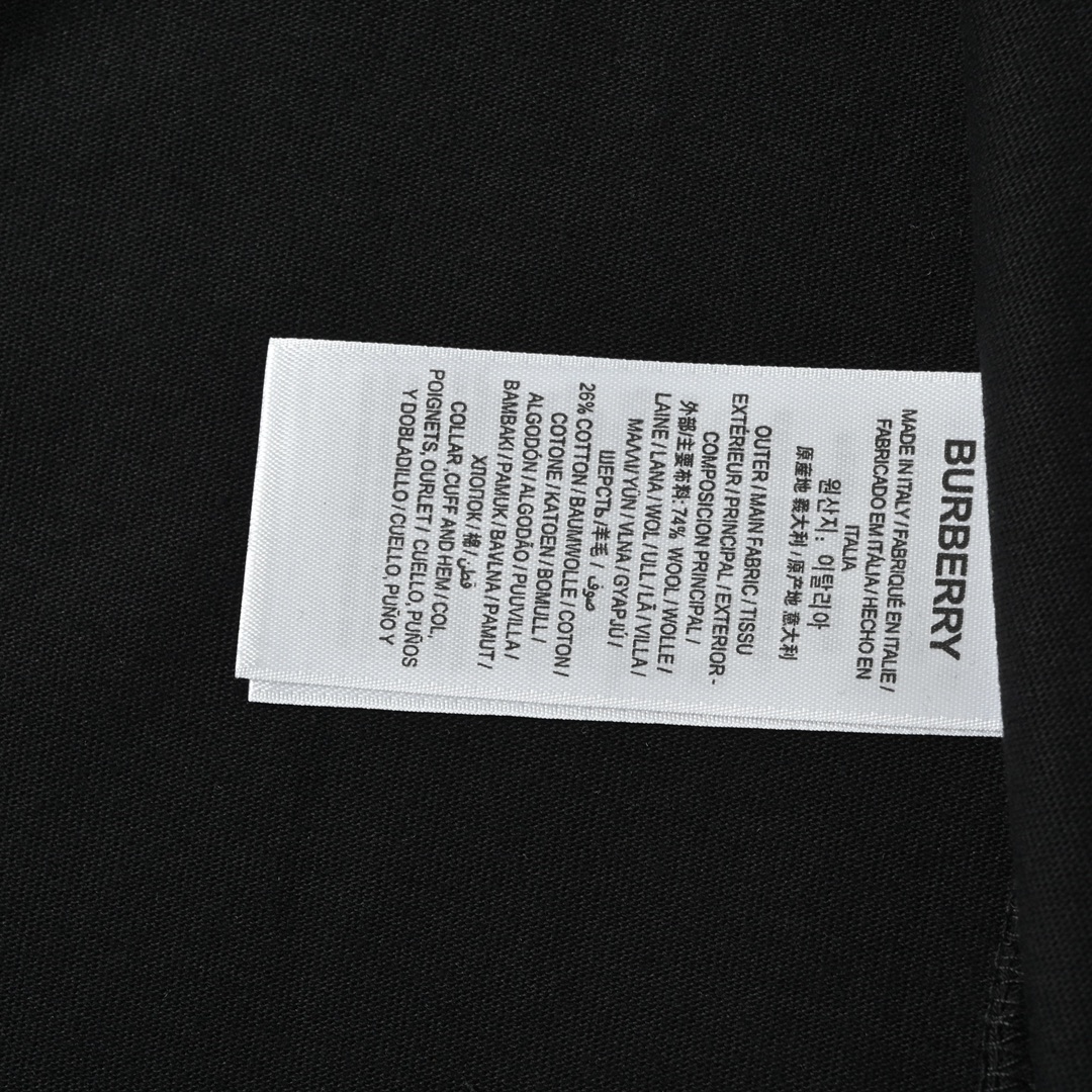 Burberry 巴宝莉 字母发泡印花短袖T恤