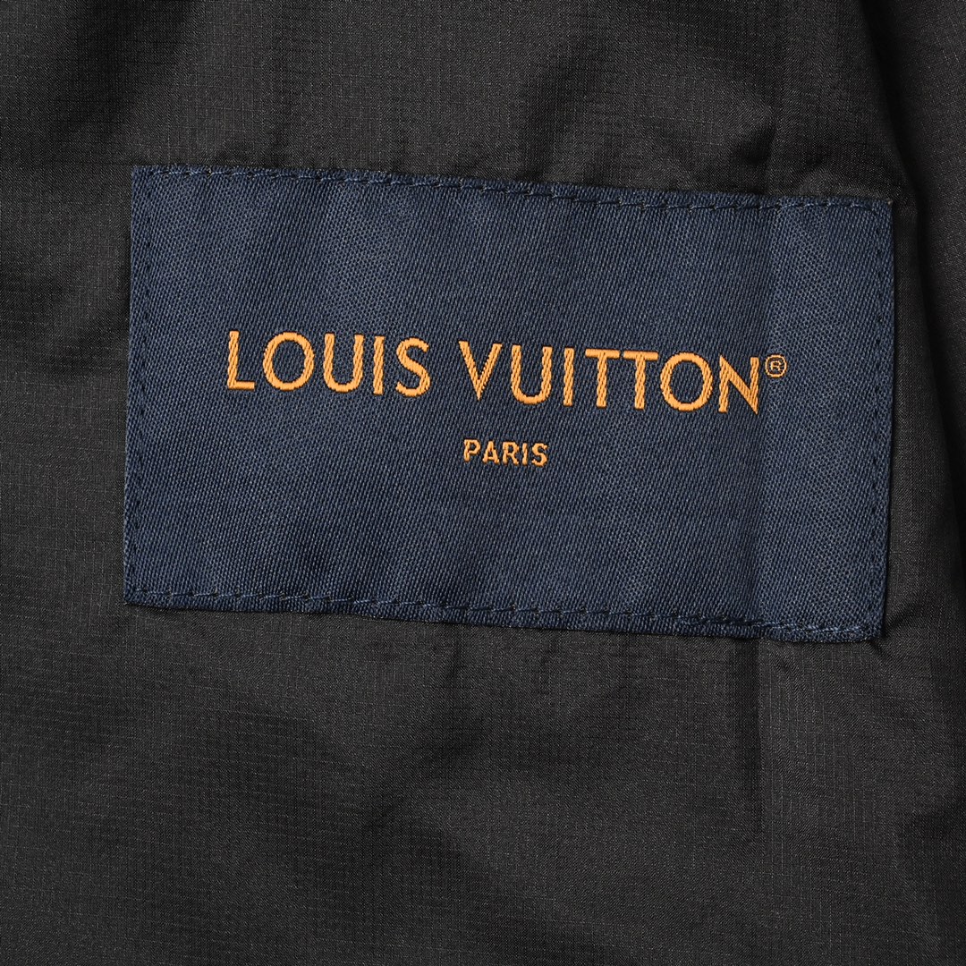 Louis Vuitton 路易威登 拼色满印连帽夹克外套
