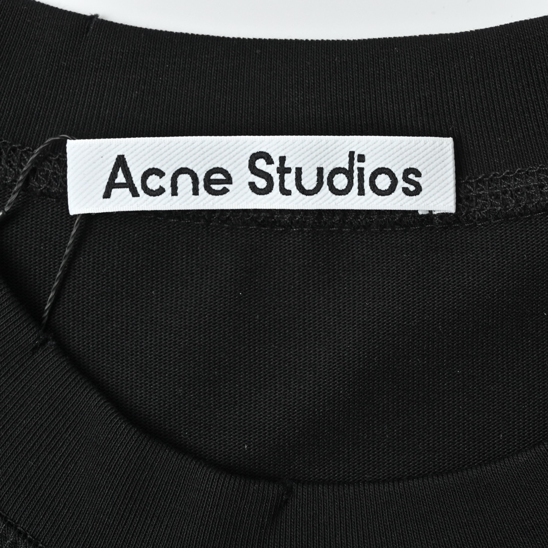 ACNE 25ss 小字母发泡印花短袖T恤-Chinese UA Cheap High Quatity Brand Clothes Bags handbags Sneakers wholesale wholesaler seller from China Factory suppliers Fashion Clothing Shoes best Quality Beautiful Price ACNE 25ss 小字母发泡印花短袖T恤