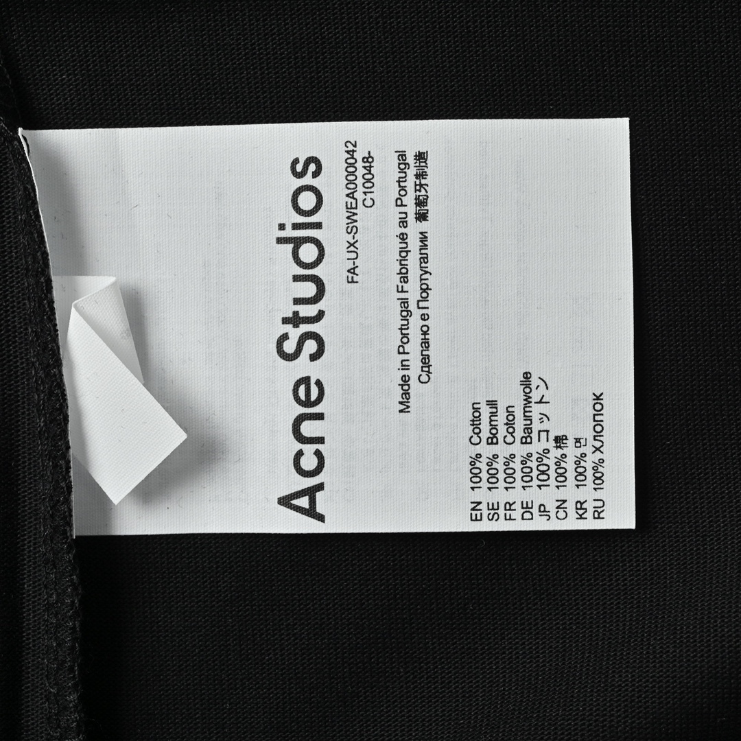 ACNE 25ss 小字母发泡印花短袖T恤-Chinese UA Cheap High Quatity Brand Clothes Bags handbags Sneakers wholesale wholesaler seller from China Factory suppliers Fashion Clothing Shoes best Quality Beautiful Price ACNE 25ss 小字母发泡印花短袖T恤