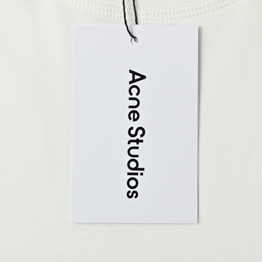 ACNE 25ss 小字母发泡印花短袖T恤