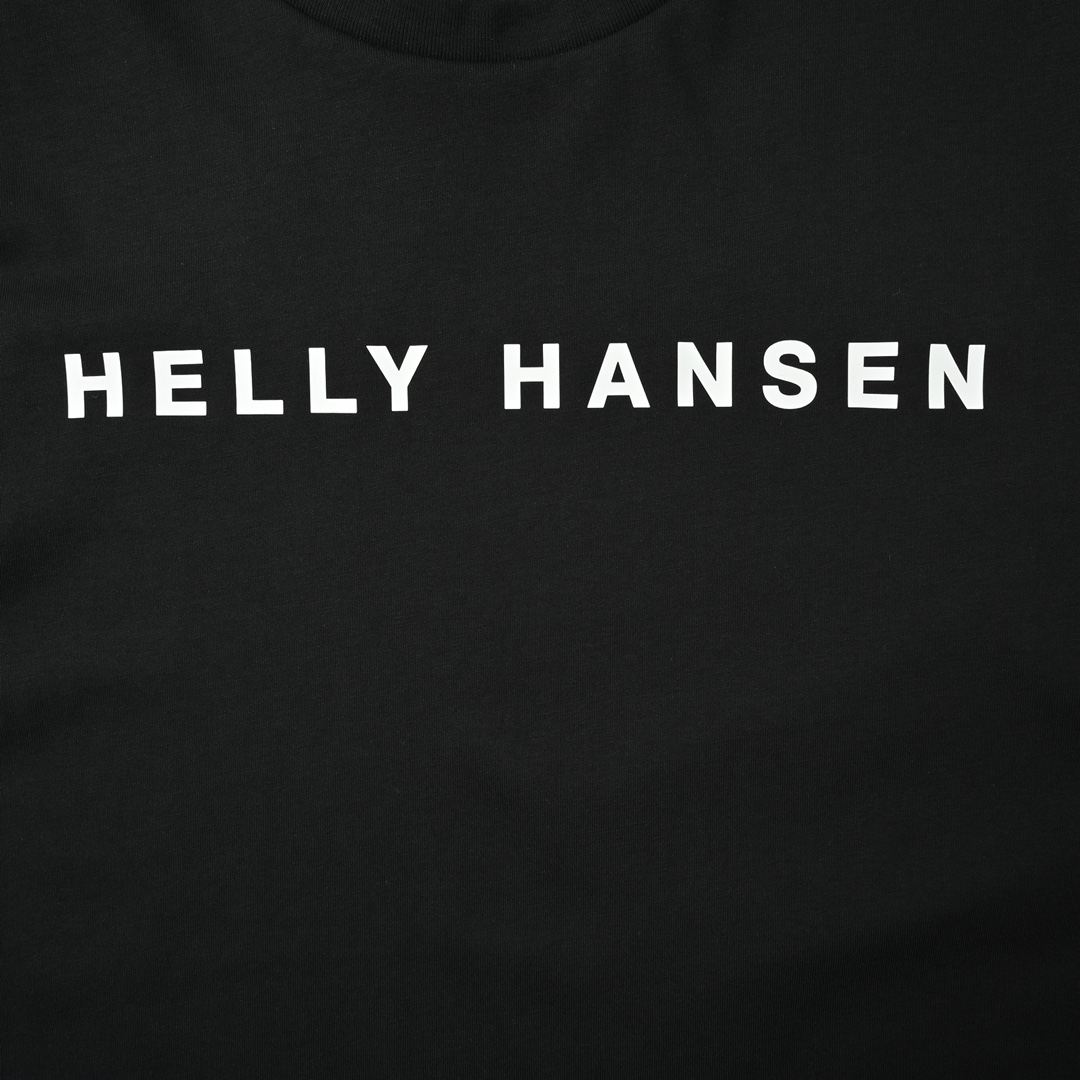 HELLYHANSEN/HH海丽汉森 胸前英文短袖T恤