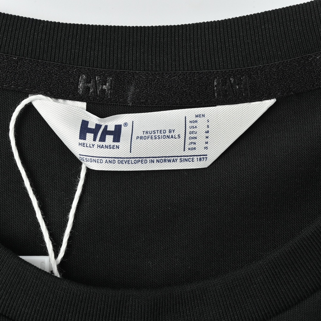 HELLYHANSEN/HH海丽汉森 胸前英文短袖T恤