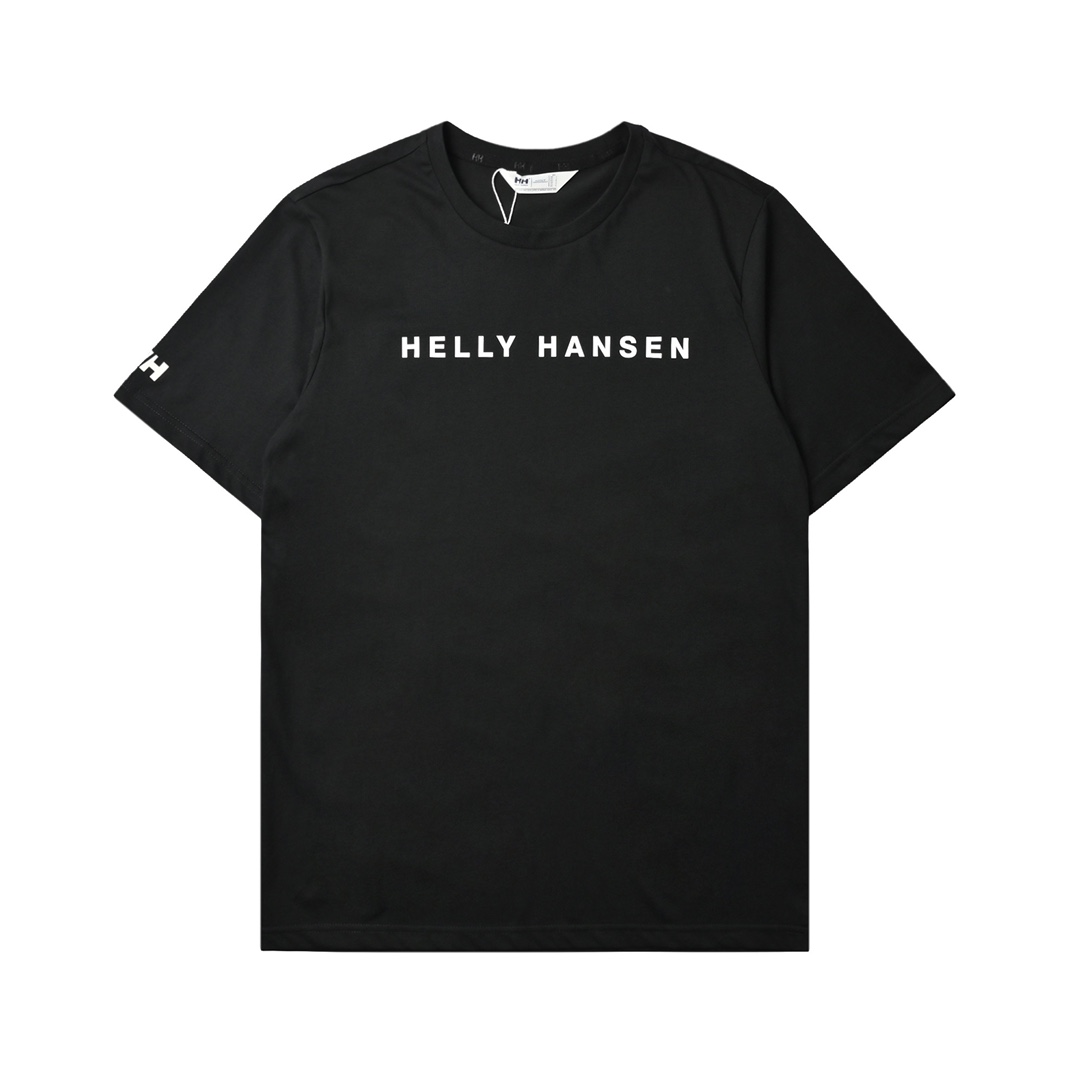 HELLYHANSEN/HH海丽汉森 胸前英文短袖T恤