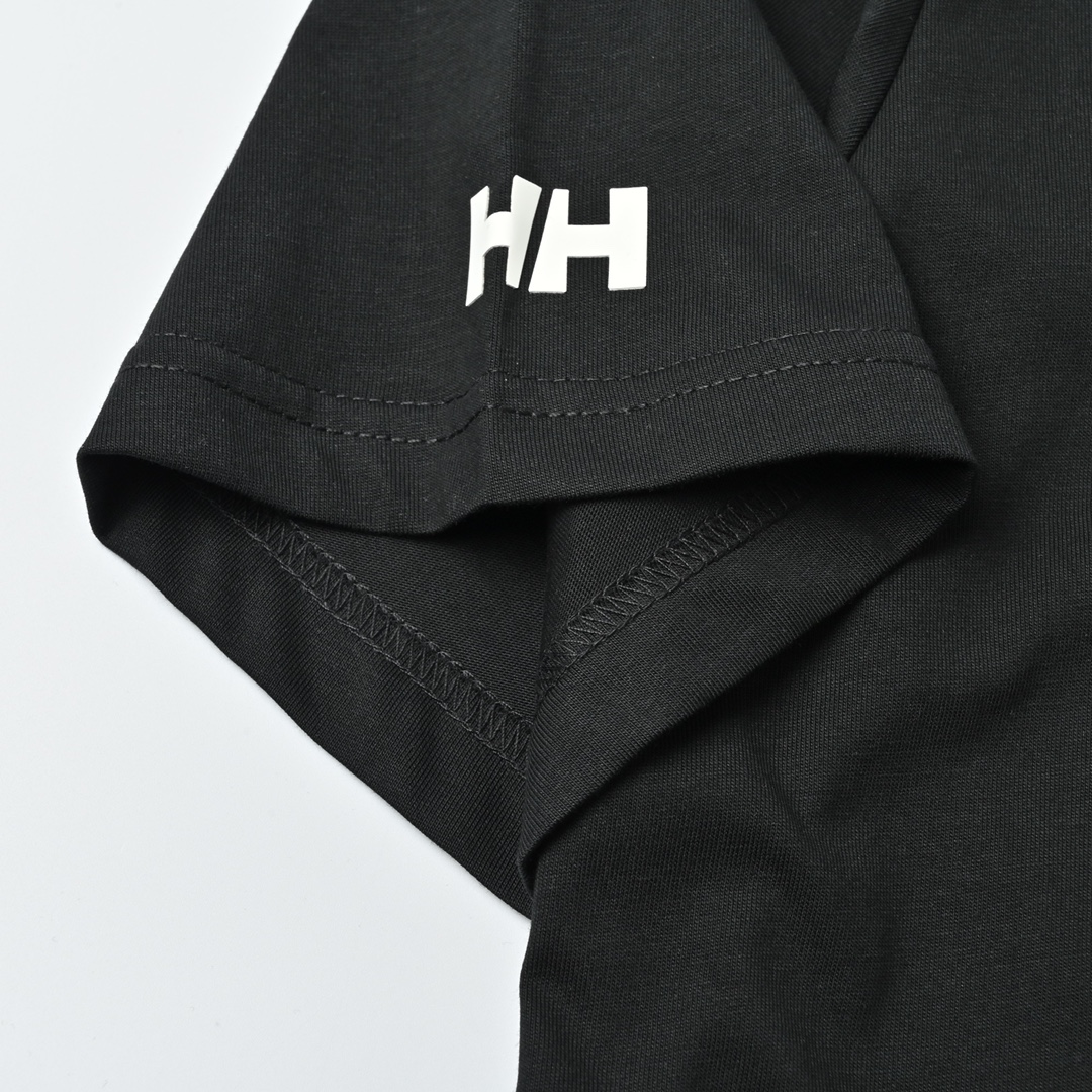 HELLYHANSEN/HH海丽汉森 胸前英文短袖T恤