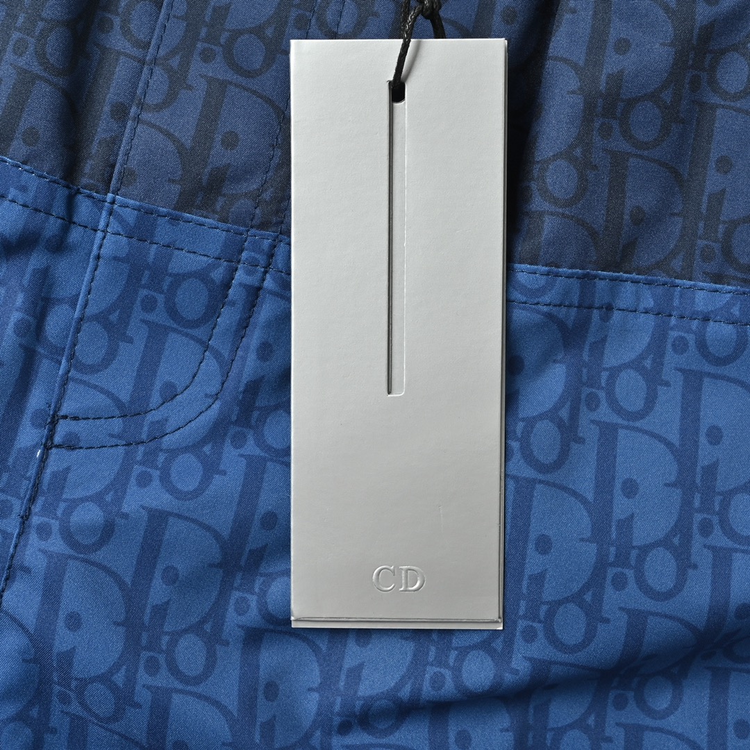 Dior 迪奥 2025新款拼色印花短裤