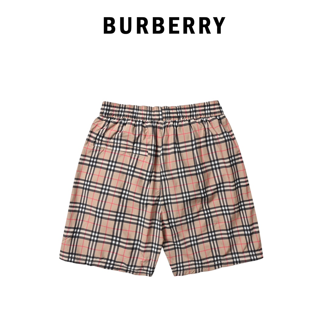 Burberry 巴宝莉 经典格纹抽绳短裤 Vintage 复古格短裤