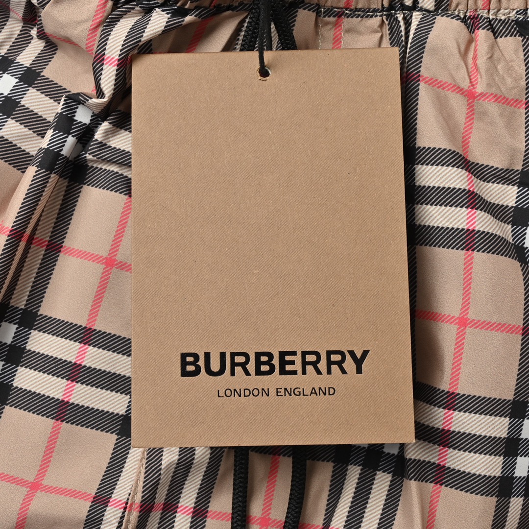 Burberry 巴宝莉 经典格纹抽绳短裤 Vintage 复古格短裤