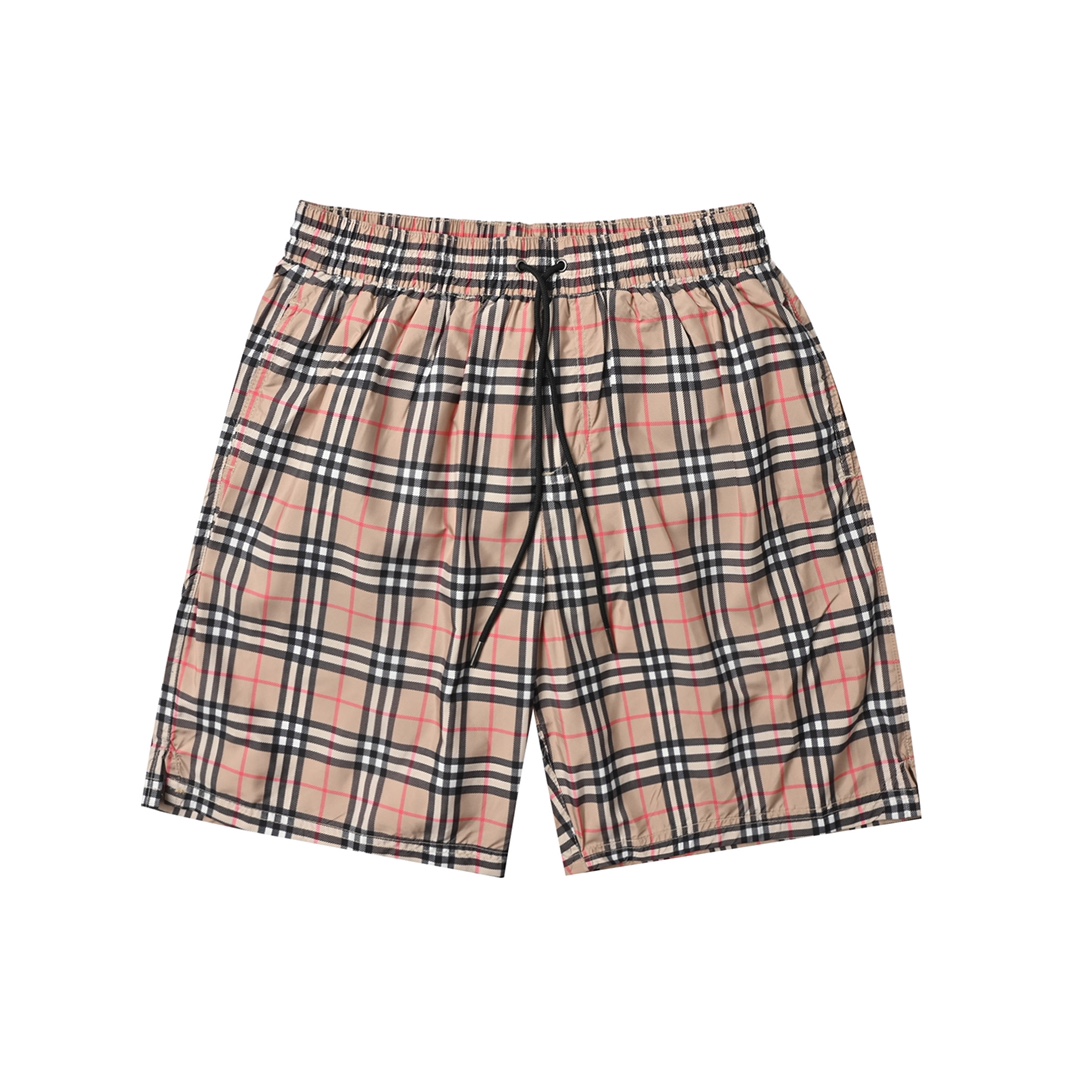 Burberry 巴宝莉 经典格纹抽绳短裤 Vintage 复古格短裤