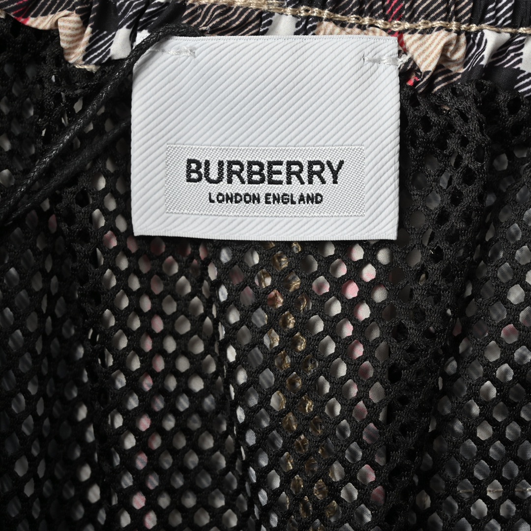 Burberry 巴宝莉 经典格纹抽绳短裤 Vintage 复古格短裤