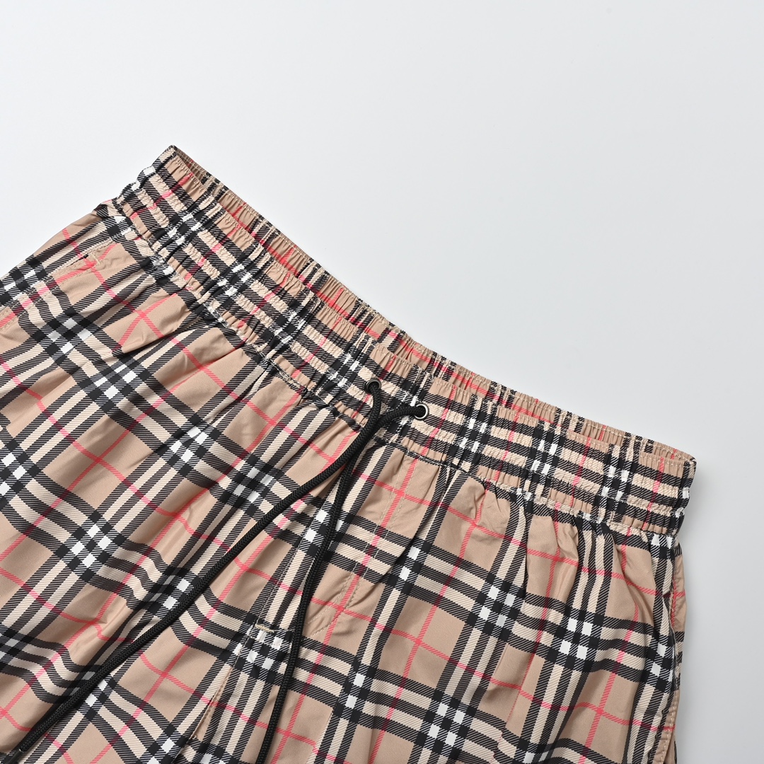 Burberry 巴宝莉 经典格纹抽绳短裤 Vintage 复古格短裤