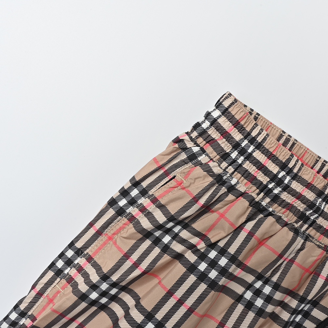 Burberry 巴宝莉 经典格纹抽绳短裤 Vintage 复古格短裤