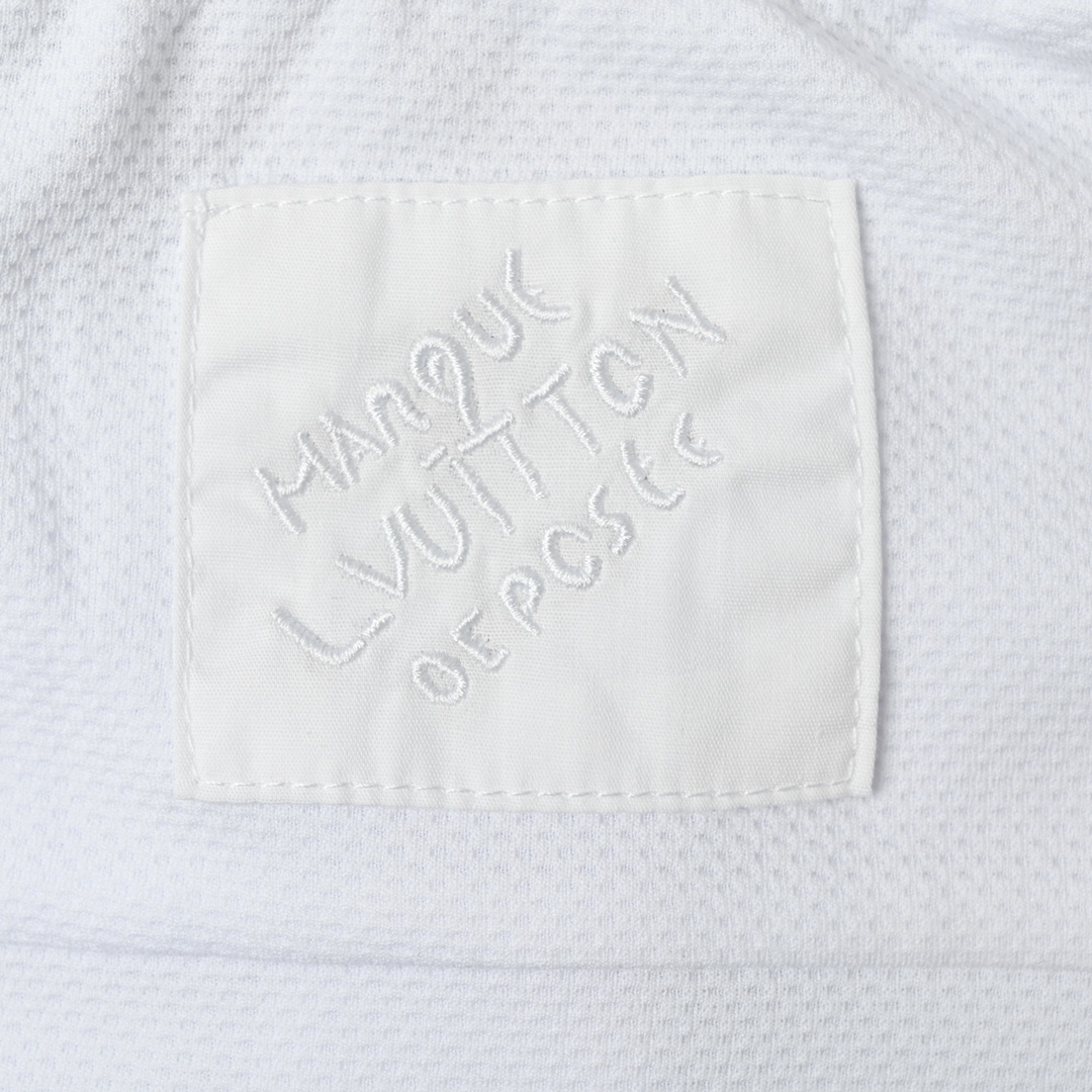 Louis Vuitton 路易威登 串珠水钻绣片polo衫