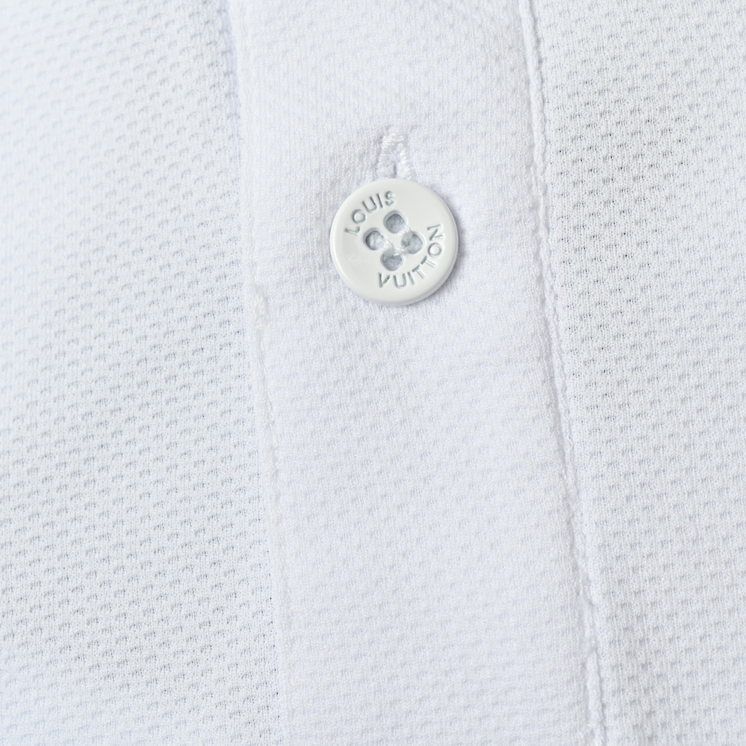 Louis Vuitton 路易威登 串珠水钻绣片polo衫