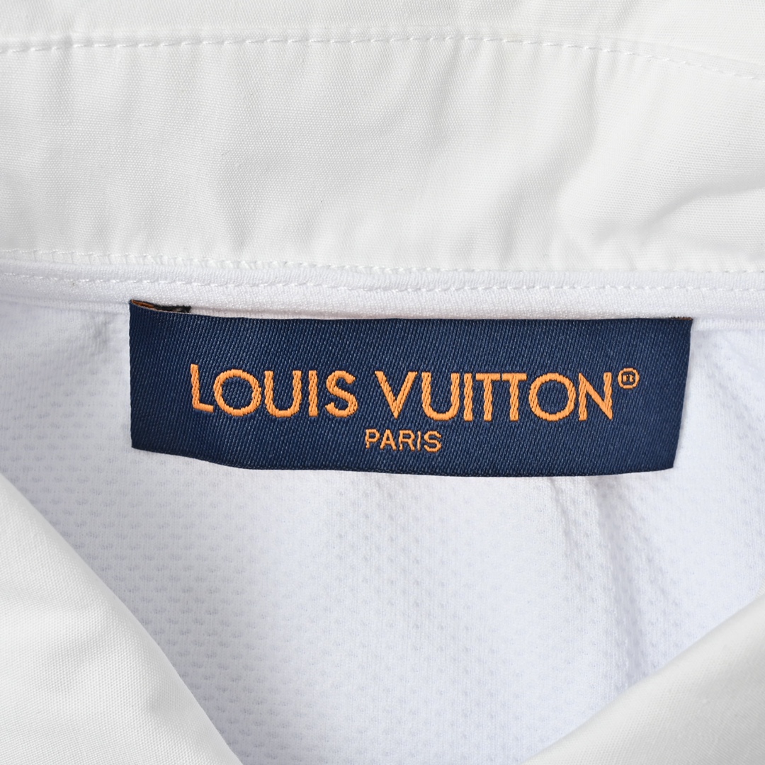 Louis Vuitton 路易威登 串珠水钻绣片polo衫
